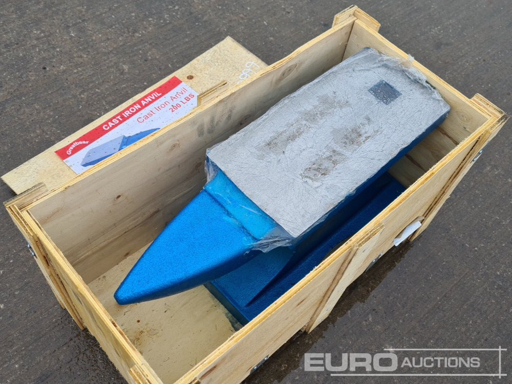 Unused 2025 200LBS Cast Iron Anvil - Construction equipment: picture 1 Unused 2025 200LBS Cast Iron Anvil - Construction equipment: picture 1