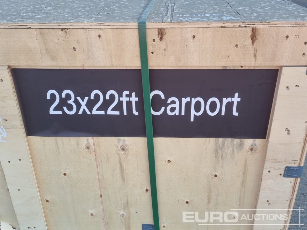 Unused 2025 23' x 22' Metal Shed (Cannot Be Reconsigned) - Construction container: picture 2 Unused 2025 23' x 22' Metal Shed (Cannot Be Reconsigned) - Construction container: picture 2