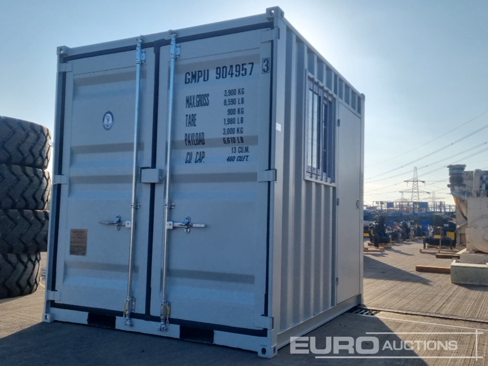 Unused 2025 9' x 8' Container, 1 Door, 1 Window (Cannot Be Reconsigned) - Shipping container: picture 1 Unused 2025 9' x 8' Container, 1 Door, 1 Window (Cannot Be Reconsigned) - Shipping container: picture 1