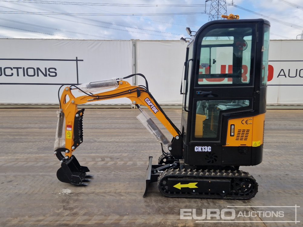 Unused 2025 Captok CK13C - Mini excavator: picture 2 Unused 2025 Captok CK13C - Mini excavator: picture 2