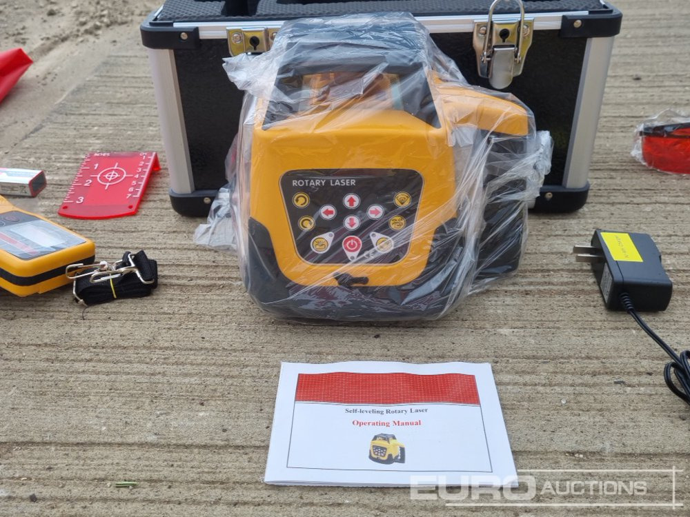 Unused 2025 Captok Laser Level, Self-Leveling Rotary Laser Level, Receiver, Tripod, Grade Rod - Construction equipment: picture 5 Unused 2025 Captok Laser Level, Self-Leveling Rotary Laser Level, Receiver, Tripod, Grade Rod - Construction equipment: picture 5