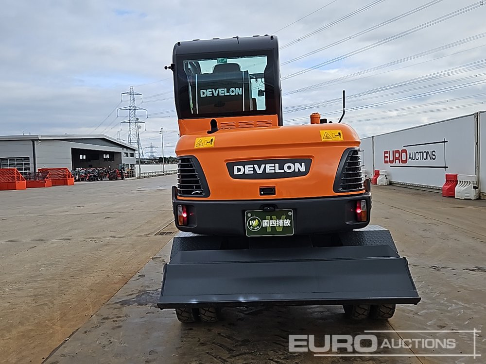 Unused 2025 Develon DX60WN ECO-1 - Wheel excavator: picture 4 Unused 2025 Develon DX60WN ECO-1 - Wheel excavator: picture 4