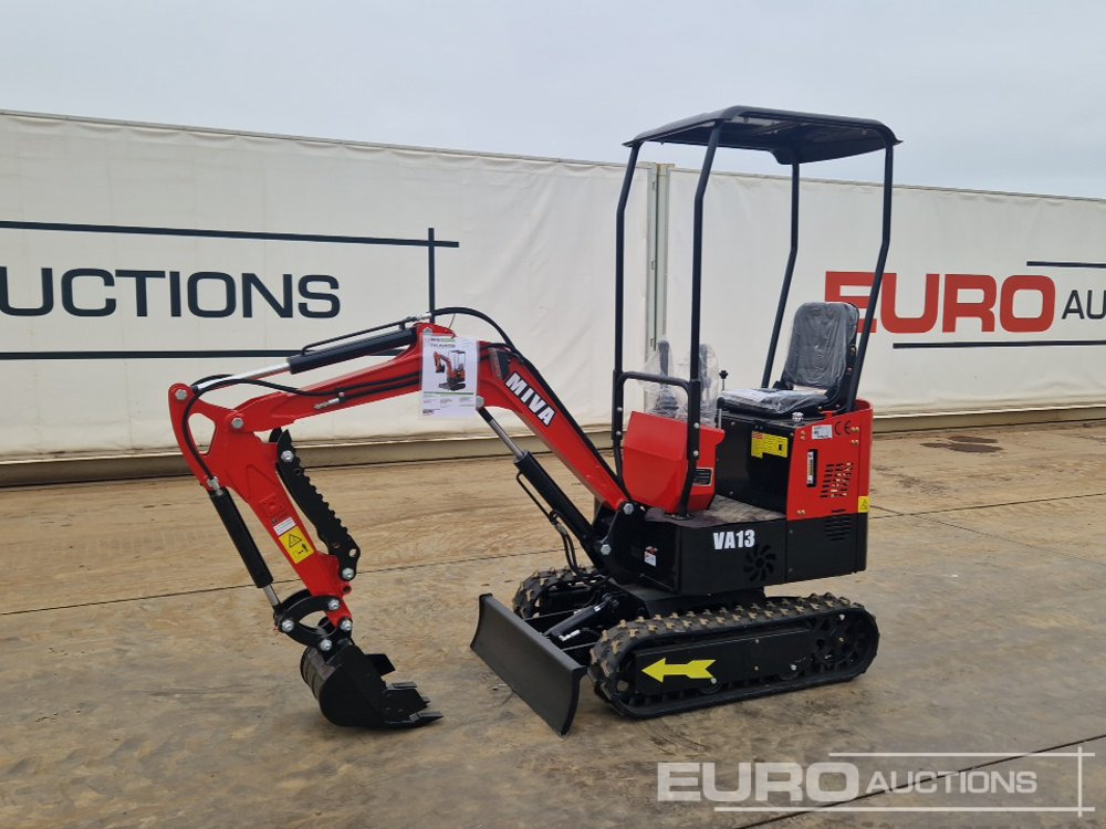 Unused 2025 Miva VA13 - Mini excavator: picture 1 Unused 2025 Miva VA13 - Mini excavator: picture 1