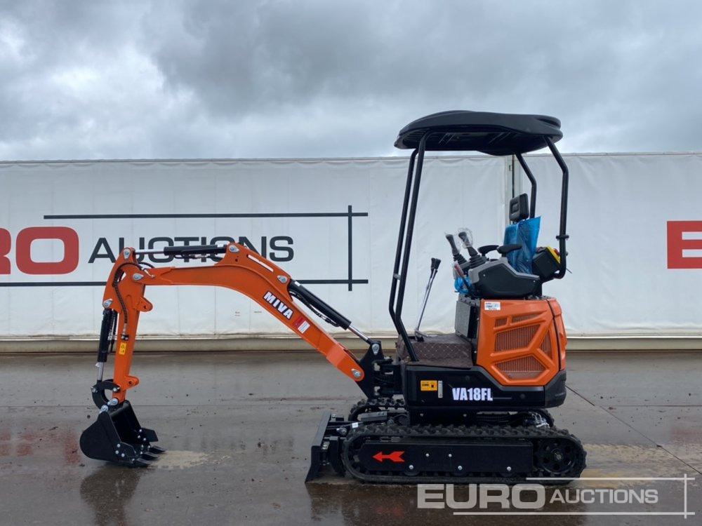 Unused 2025 Miva VA18FL - Mini excavator: picture 2 Unused 2025 Miva VA18FL - Mini excavator: picture 2
