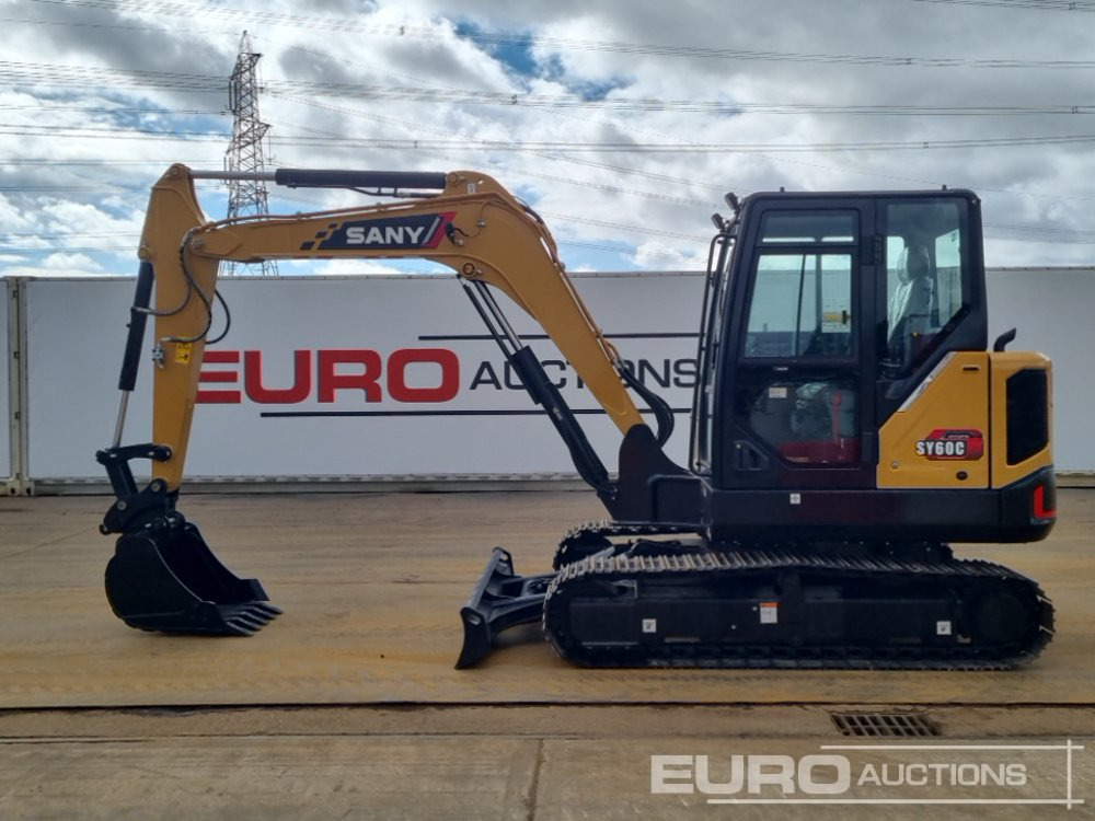 Unused 2025 Sany SY60C - Mini excavator: picture 2 Unused 2025 Sany SY60C - Mini excavator: picture 2