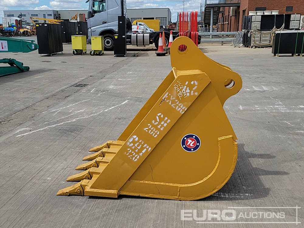 Unused 44" Digging Bucket 80mm Pin to suit 20 Ton Excavator - Bucket: picture 2 Unused 44" Digging Bucket 80mm Pin to suit 20 Ton Excavator - Bucket: picture 2