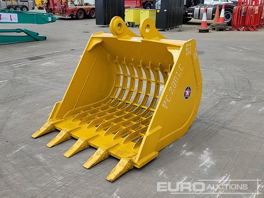 Unused 54" Skeleton Bucket 80mm Pin to suit 20 Ton Excavator - Bucket: picture 1 Unused 54" Skeleton Bucket 80mm Pin to suit 20 Ton Excavator - Bucket: picture 1