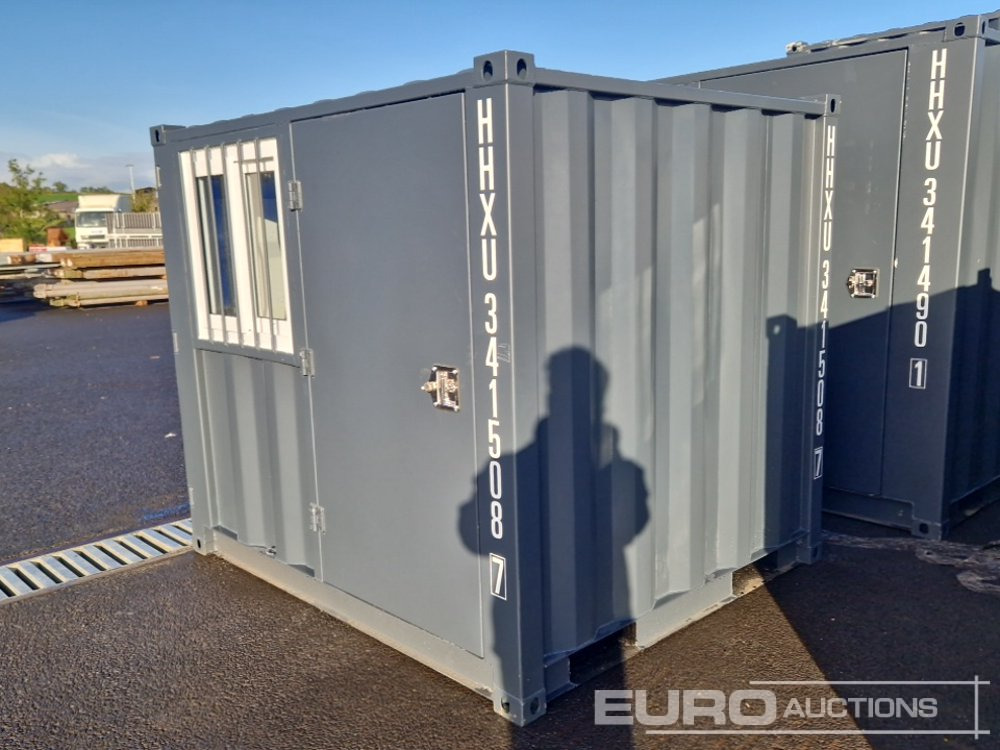 Unused 7' Container, Side Door & Window (Cannot Be Reconsigned) - Shipping container: picture 1 Unused 7' Container, Side Door & Window (Cannot Be Reconsigned) - Shipping container: picture 1