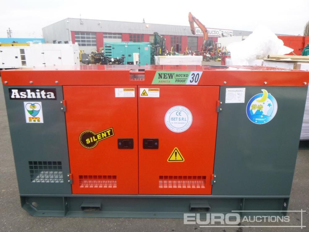 Unused Ashita Power AG3-30 30kVA Static Generator - Generator set: picture 2 Unused Ashita Power AG3-30 30kVA Static Generator - Generator set: picture 2