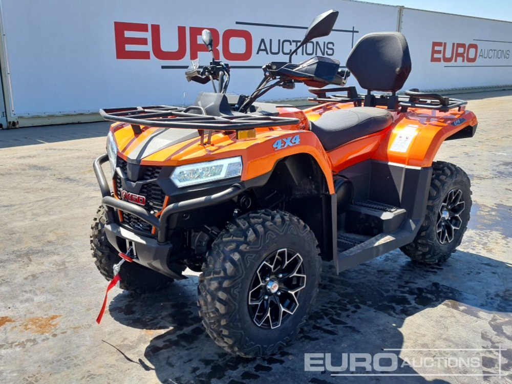 Unused Beast 450L, 4WD Petrol Quad Bike, Front Winch, Power Steering, Front & Rear Diff Lock, Alloy Wheels, LED Pack, Rear Tow Hitch, Backrest, T3b Engine - Side-by-side/ ATV: picture 1 Unused Beast 450L, 4WD Petrol Quad Bike, Front Winch, Power Steering, Front & Rear Diff Lock, Alloy Wheels, LED Pack, Rear Tow Hitch, Backrest, T3b Engine - Side-by-side/ ATV: picture 1