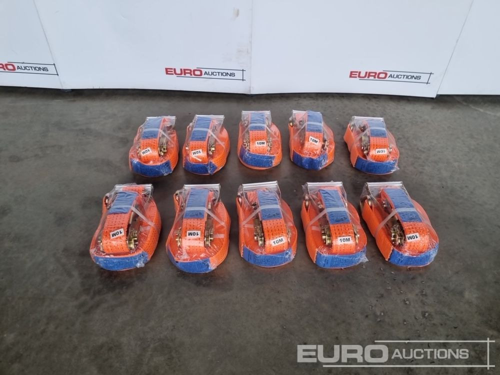 Unused Boss 10M 5T Ratchet Strap (10 of) - Workshop equipment: picture 2 Unused Boss 10M 5T Ratchet Strap (10 of) - Workshop equipment: picture 2