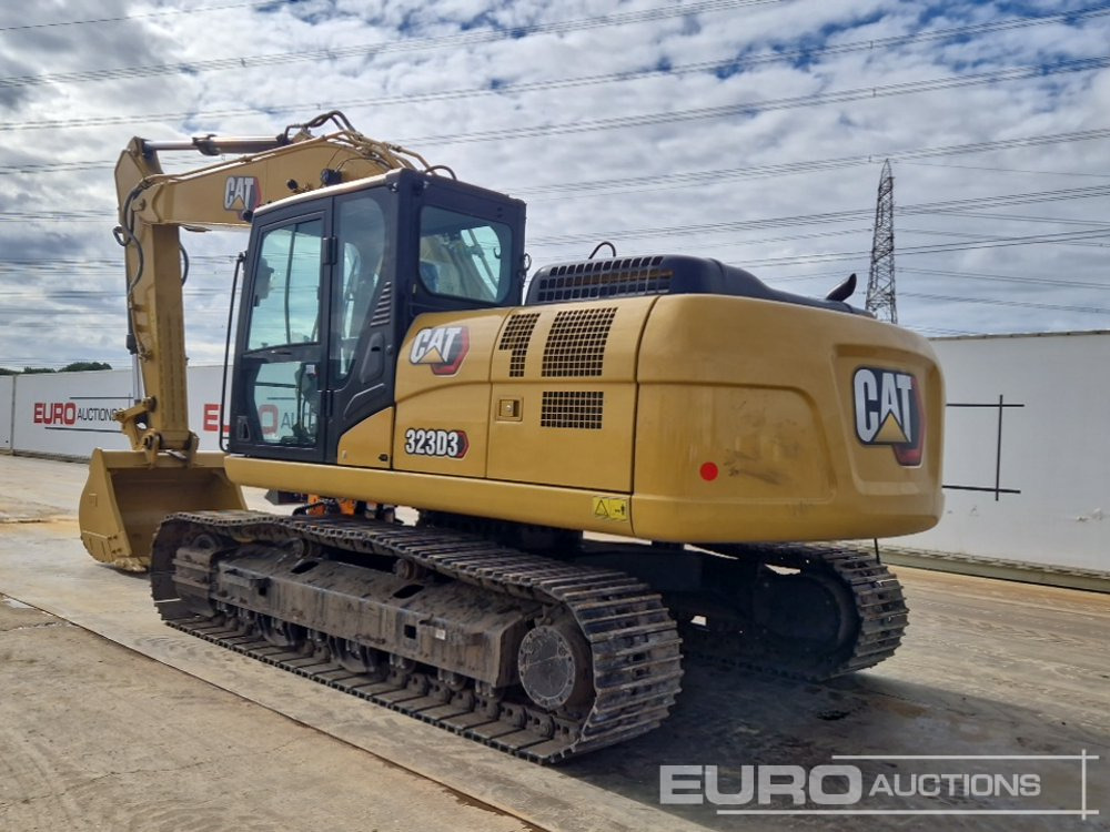 Unused CAT 323D3 - Crawler excavator: picture 3 Unused CAT 323D3 - Crawler excavator: picture 3