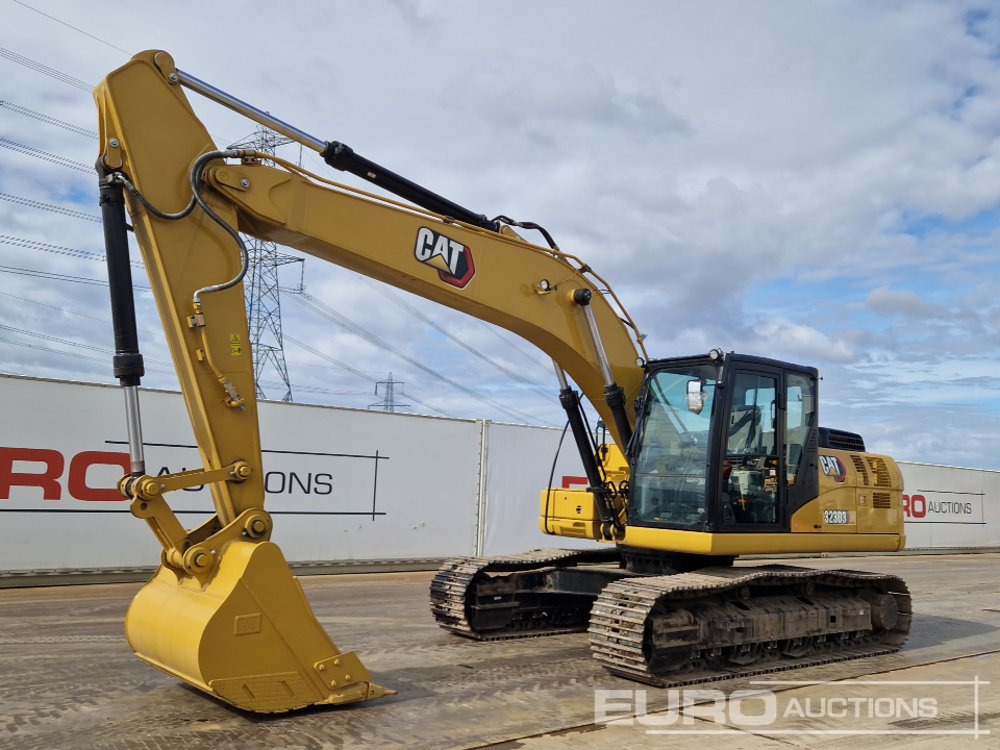 Unused CAT 323D3 - Crawler excavator: picture 1 Unused CAT 323D3 - Crawler excavator: picture 1