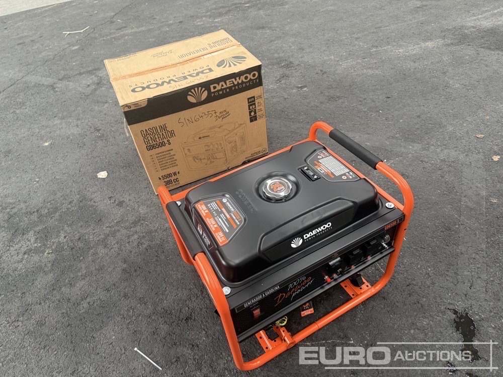 Unused Daewoo GD6500E-S - Generator set: picture 2 Unused Daewoo GD6500E-S - Generator set: picture 2