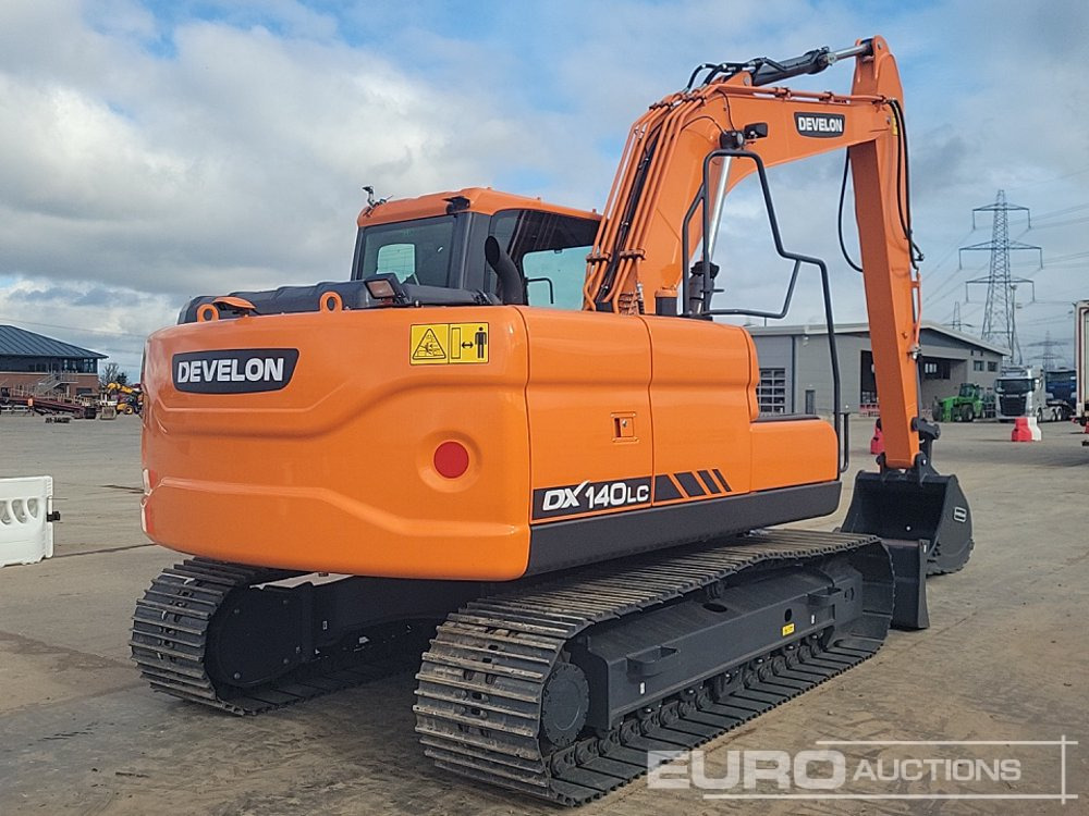 Unused Develon DX140LC - Crawler excavator: picture 5 Unused Develon DX140LC - Crawler excavator: picture 5
