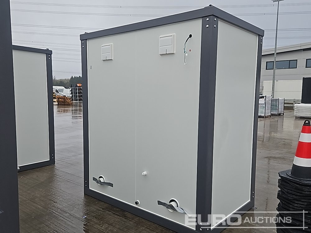 Unused Double Toilet Unit (Canot Be Reconsigned) - Shipping container: picture 5 Unused Double Toilet Unit (Canot Be Reconsigned) - Shipping container: picture 5