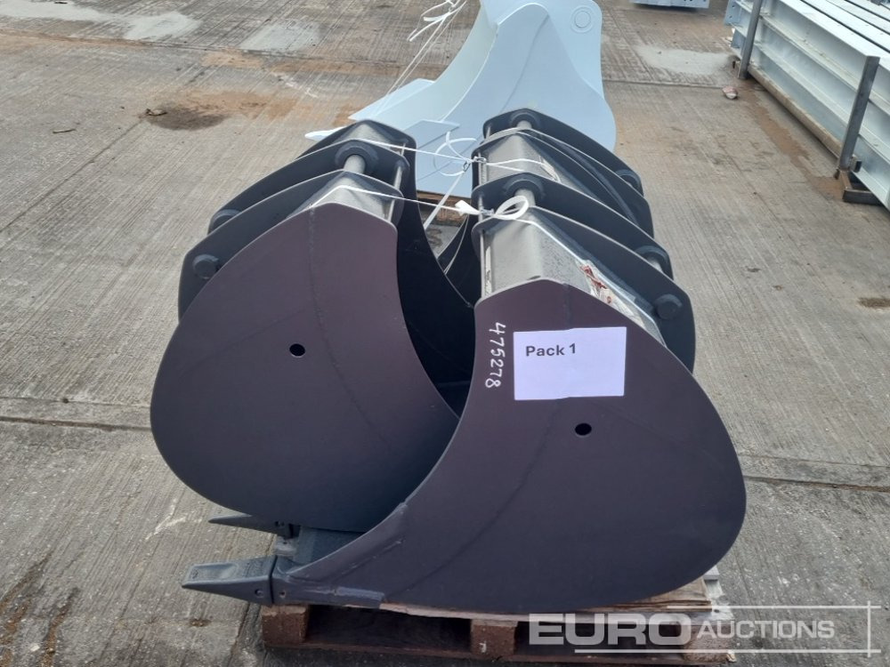 Unused Miller 36", 24", 12" Scoop Bucket 45mm Pin to suit 4-6 Ton Excavator - Bucket: picture 2 Unused Miller 36", 24", 12" Scoop Bucket 45mm Pin to suit 4-6 Ton Excavator - Bucket: picture 2