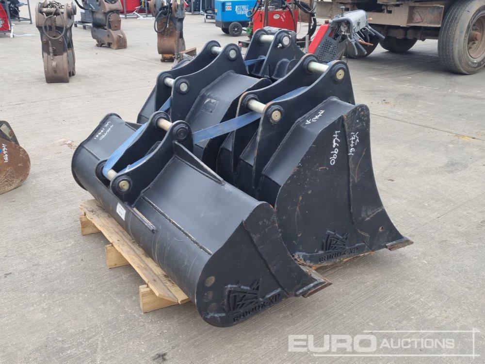Unused Rhinox 60" Ditching, 36", 24", 18" Digging Bucket 45mm Pin to suit 4-6 Ton Excavator - Bucket: picture 5 Unused Rhinox 60" Ditching, 36", 24", 18" Digging Bucket 45mm Pin to suit 4-6 Ton Excavator - Bucket: picture 5