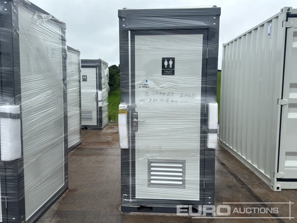 Unused Single Toilet Cubicle, One Toilet, Basin (Cannot Be Reconsigned) - Shipping container: picture 5 Unused Single Toilet Cubicle, One Toilet, Basin (Cannot Be Reconsigned) - Shipping container: picture 5