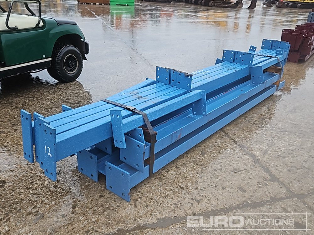 Unused Steel Frame Building 36' x 12' x 9' x 8', Mono-Pitch 3 Bay Stable Block. C/W 2’6” Cantilever - Construction container: picture 3 Unused Steel Frame Building 36' x 12' x 9' x 8', Mono-Pitch 3 Bay Stable Block. C/W 2’6” Cantilever - Construction container: picture 3