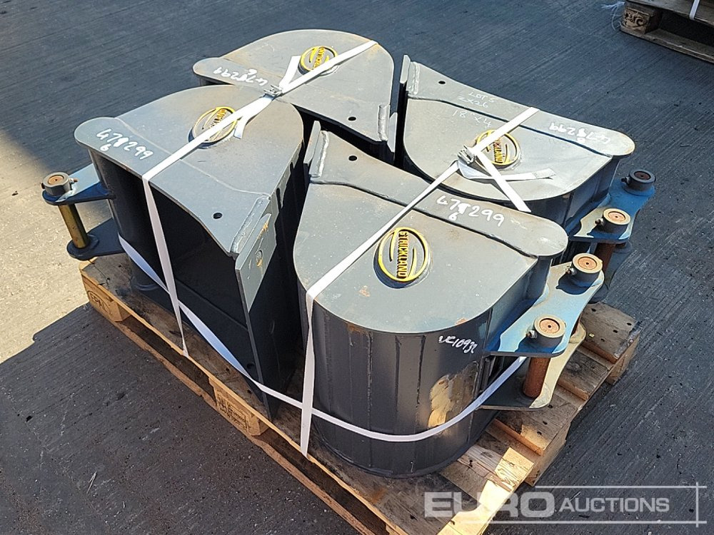Unused Strickland 18", 18", 18", 18" Digging Bucket 35mm Pin to suit Mini Excavator - Bucket: picture 5 Unused Strickland 18", 18", 18", 18" Digging Bucket 35mm Pin to suit Mini Excavator - Bucket: picture 5