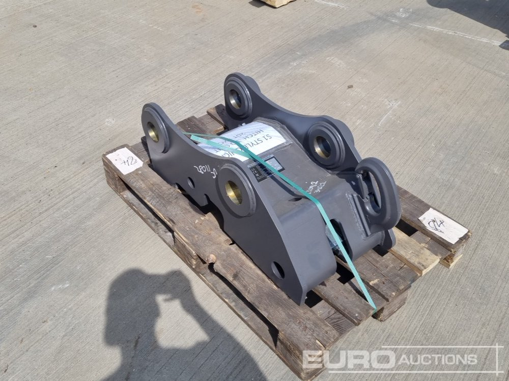 Unused Volvo Hydraulic S1 QH 80mm Pin to suit 20 Ton Excavator - Quick coupler: picture 1 Unused Volvo Hydraulic S1 QH 80mm Pin to suit 20 Ton Excavator - Quick coupler: picture 1