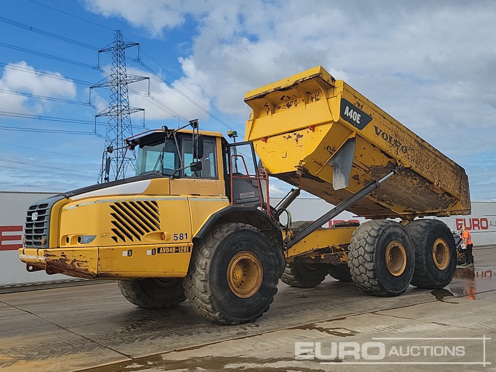 Volvo A40E - Articulated dumper: picture 4 Volvo A40E - Articulated dumper: picture 4