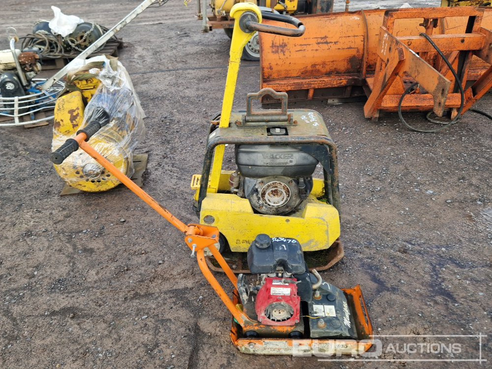 Wacker Diesel Compaction Plate & Belle Petrol Compaction Plate (Spares) (2 of) - Asphalt machine: picture 2 Wacker Diesel Compaction Plate & Belle Petrol Compaction Plate (Spares) (2 of) - Asphalt machine: picture 2