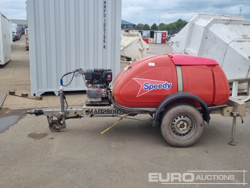 Western Single Axle Plastic Water Bowser, Yanmar Diesel Pressure Washer - Pressure washer: picture 2 Western Single Axle Plastic Water Bowser, Yanmar Diesel Pressure Washer - Pressure washer: picture 2