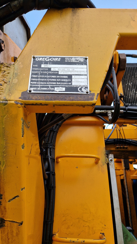 Vendemmiatrice usata Grégoire G60I - Grape harvesting machine: picture 5 Vendemmiatrice usata Grégoire G60I - Grape harvesting machine: picture 5