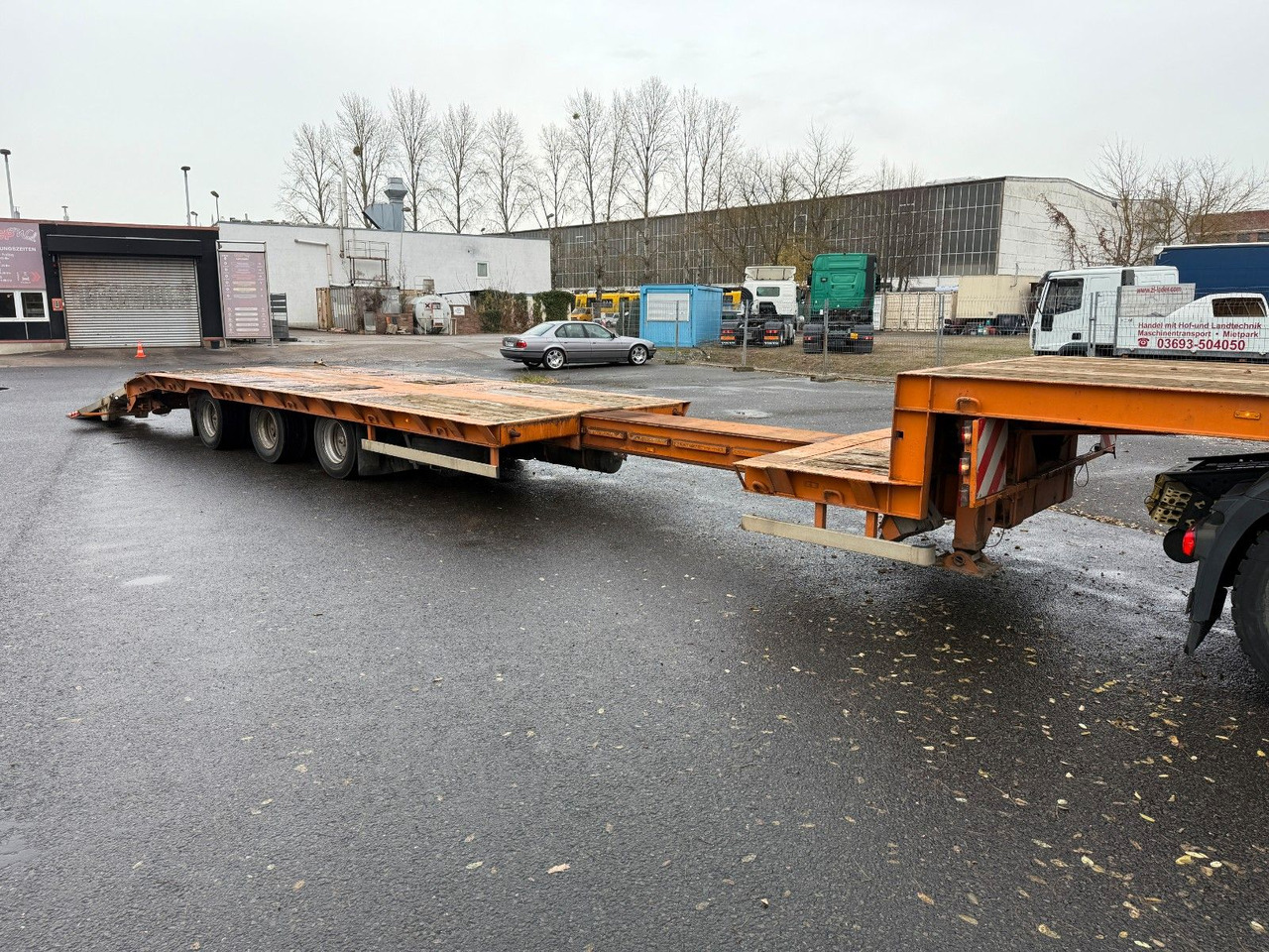 Möslein ST3/Teleskop 3.5m/Lenkachse/Rampen - Low loader semi-trailer: picture 3 Möslein ST3/Teleskop 3.5m/Lenkachse/Rampen - Low loader semi-trailer: picture 3