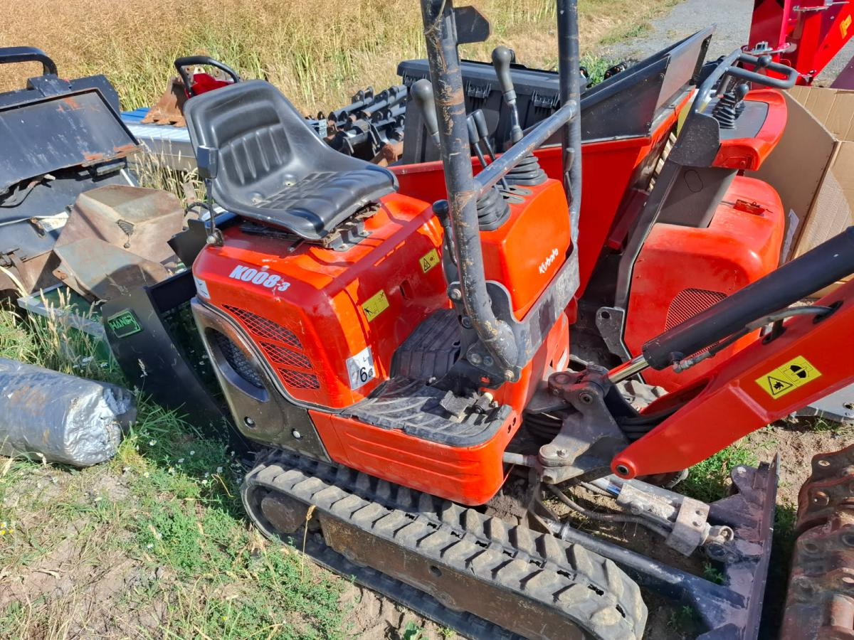 Kubota K 008-3 - Mini excavator: picture 2 Kubota K 008-3 - Mini excavator: picture 2