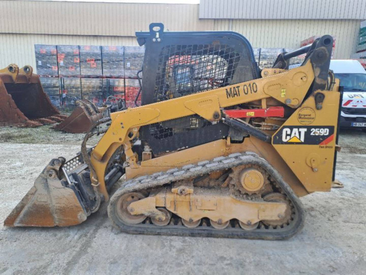 CAT 259D - Crawler loader: picture 2 CAT 259D - Crawler loader: picture 2