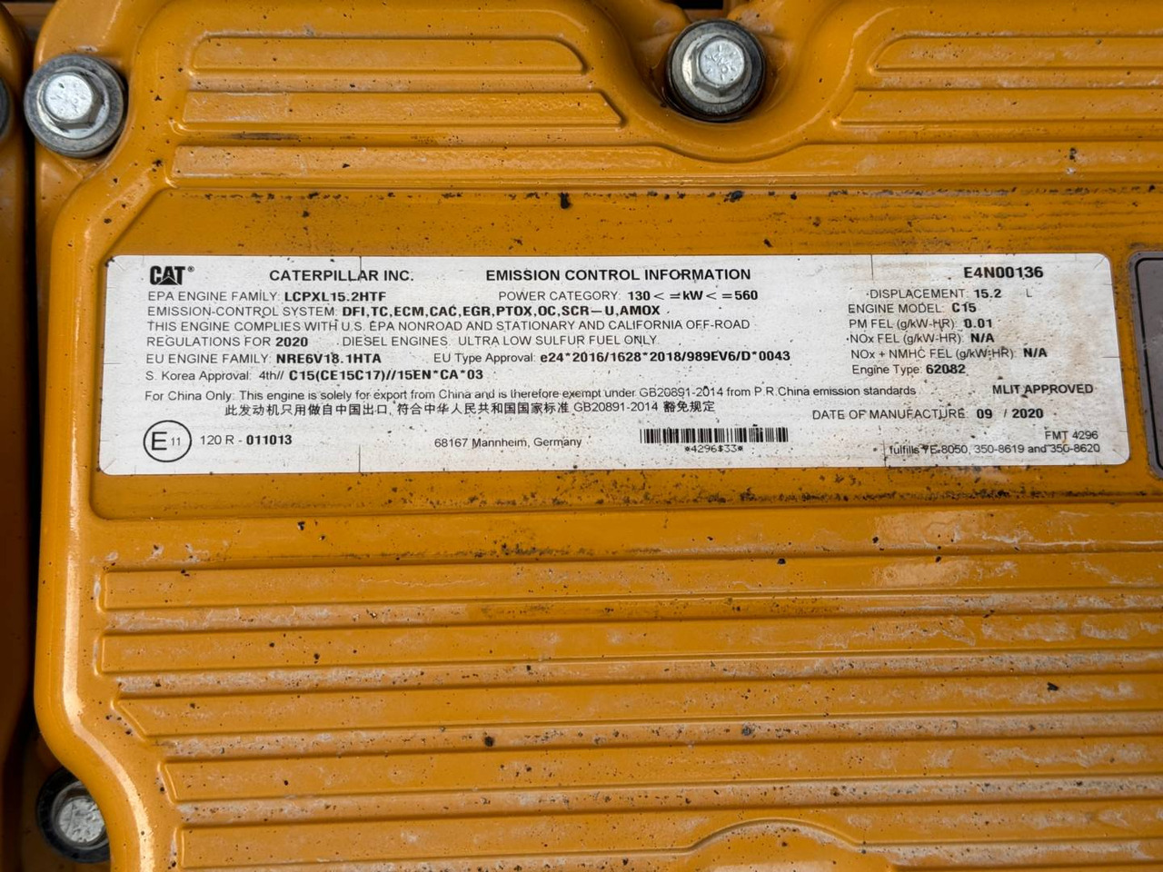 Crawler excavator CAT 374-07: picture 6