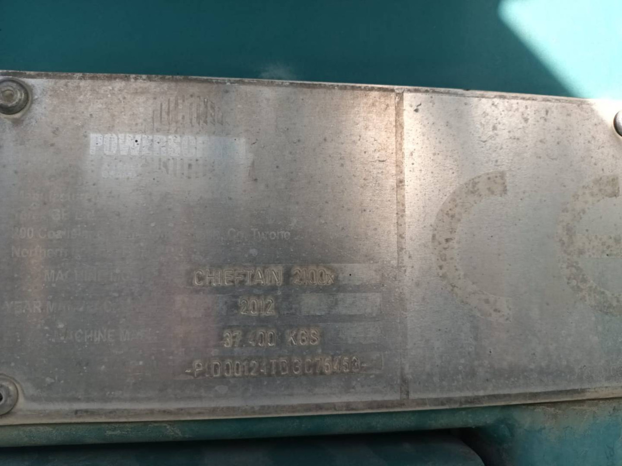 POWERSCREEN 2100X - Screener: picture 5 POWERSCREEN 2100X - Screener: picture 5