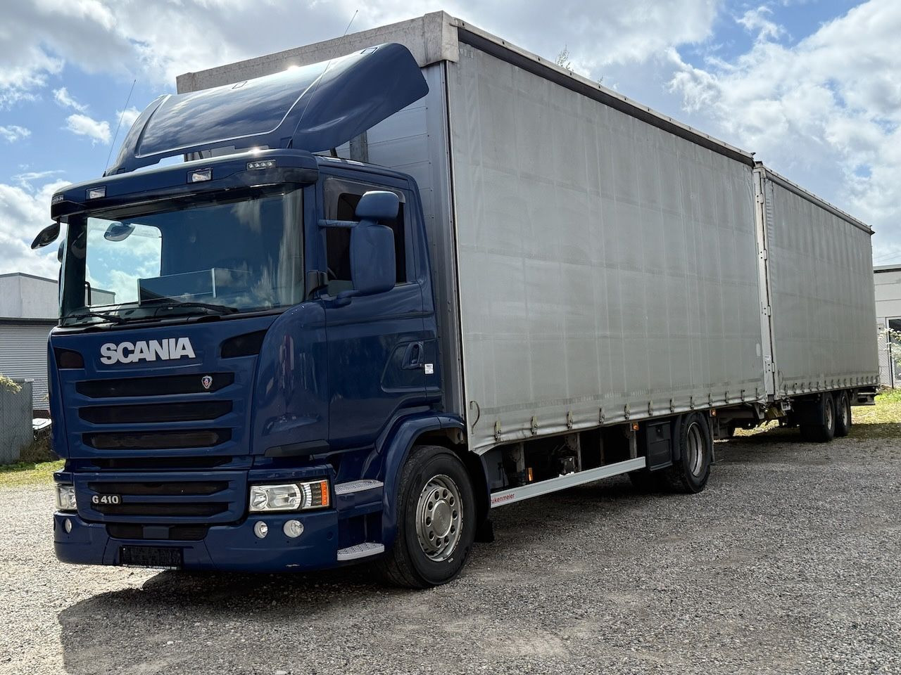 Scania G410 /4x2/ Jumbozug mit durchladbarem Anh. - Curtainsider truck: picture 3 Scania G410 /4x2/ Jumbozug mit durchladbarem Anh. - Curtainsider truck: picture 3