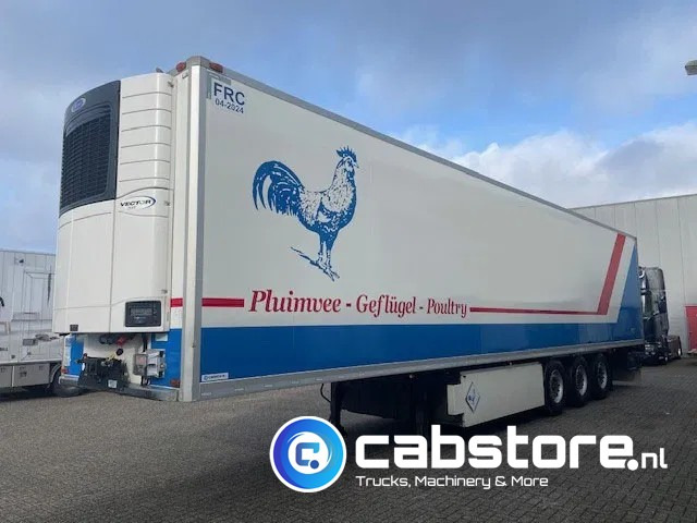 Kögel SVT 24-4 Koeloplegger Frigo trailer - Kuhlauflieger - Year 2018 - Doppelstock - Liftaxle- HOURS 4373 !! - CARRIER Vector 1950 - Good condition ! - Refrigerator semi-trailer: picture 2 Kögel SVT 24-4 Koeloplegger Frigo trailer - Kuhlauflieger - Year 2018 - Doppelstock - Liftaxle- HOURS 4373 !! - CARRIER Vector 1950 - Good condition ! - Refrigerator semi-trailer: picture 2