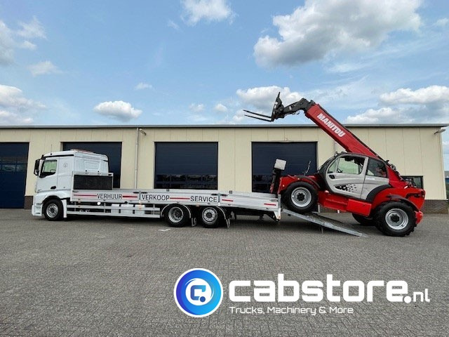 Mercedes-Benz ACTROS Mercedes Benz Actros 2642 6x2 Euro 6 oprijwagen - Machine transporter - Bouwjaar 2012 - Volledig luchtgeveerd - Hydraulische rampen - Liftas - APK 11- - Dropside/ Flatbed truck: picture 2 Mercedes-Benz ACTROS Mercedes Benz Actros 2642 6x2 Euro 6 oprijwagen - Machine transporter - Bouwjaar 2012 - Volledig luchtgeveerd - Hydraulische rampen - Liftas - APK 11- - Dropside/ Flatbed truck: picture 2