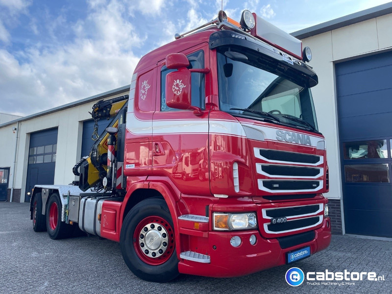 Scania G 400 A 6X2*4 HNA Euro 5 - Handgeschakeld - FASSI F455XP + JIP Autolaadkraan - Bouwjaar 2010 - Km 748.730 - Very good condition !! - Crane truck: picture 5 Scania G 400 A 6X2*4 HNA Euro 5 - Handgeschakeld - FASSI F455XP + JIP Autolaadkraan - Bouwjaar 2010 - Km 748.730 - Very good condition !! - Crane truck: picture 5