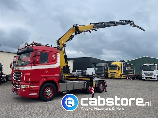 Scania G 400 A 6X2*4 HNA Euro 5 - Handgeschakeld - FASSI F455XP + JIP Autolaadkraan - Bouwjaar 2010 - Km 748.730 - Very good condition !! - Crane truck: picture 3 Scania G 400 A 6X2*4 HNA Euro 5 - Handgeschakeld - FASSI F455XP + JIP Autolaadkraan - Bouwjaar 2010 - Km 748.730 - Very good condition !! - Crane truck: picture 3