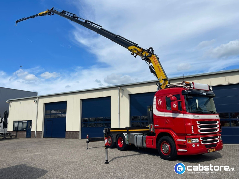 Scania G 400 A 6X2*4 HNA Euro 5 - Handgeschakeld - FASSI F455XP + JIP Autolaadkraan - Bouwjaar 2010 - Km 748.730 - Very good condition !! - Crane truck: picture 2 Scania G 400 A 6X2*4 HNA Euro 5 - Handgeschakeld - FASSI F455XP + JIP Autolaadkraan - Bouwjaar 2010 - Km 748.730 - Very good condition !! - Crane truck: picture 2