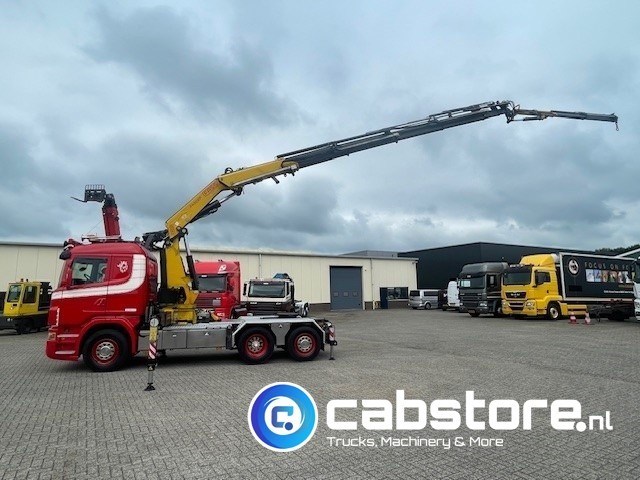 Scania G 400 A 6X2*4 HNA Euro 5 - Handgeschakeld - FASSI F455XP + JIP Autolaadkraan - Bouwjaar 2010 - Km 748.730 - Very good condition !! - Crane truck: picture 4 Scania G 400 A 6X2*4 HNA Euro 5 - Handgeschakeld - FASSI F455XP + JIP Autolaadkraan - Bouwjaar 2010 - Km 748.730 - Very good condition !! - Crane truck: picture 4