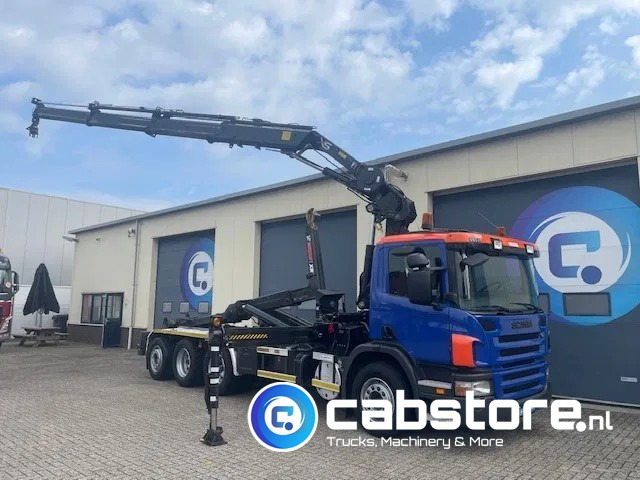 Scania P380 LB 8x4*4 HNA Euro 5 - HIAB 211 E-3 Hipro Crane with remote control + Multilift XR26S61 Hooklift - Year 2009 - Km 336.501 !! - Good condition - Crane truck: picture 1 Scania P380 LB 8x4*4 HNA Euro 5 - HIAB 211 E-3 Hipro Crane with remote control + Multilift XR26S61 Hooklift - Year 2009 - Km 336.501 !! - Good condition - Crane truck: picture 1