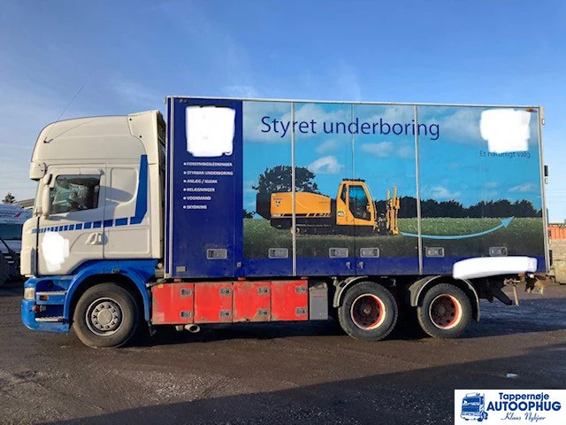 Box truck Scania R620 6X2 Retarder: picture 6