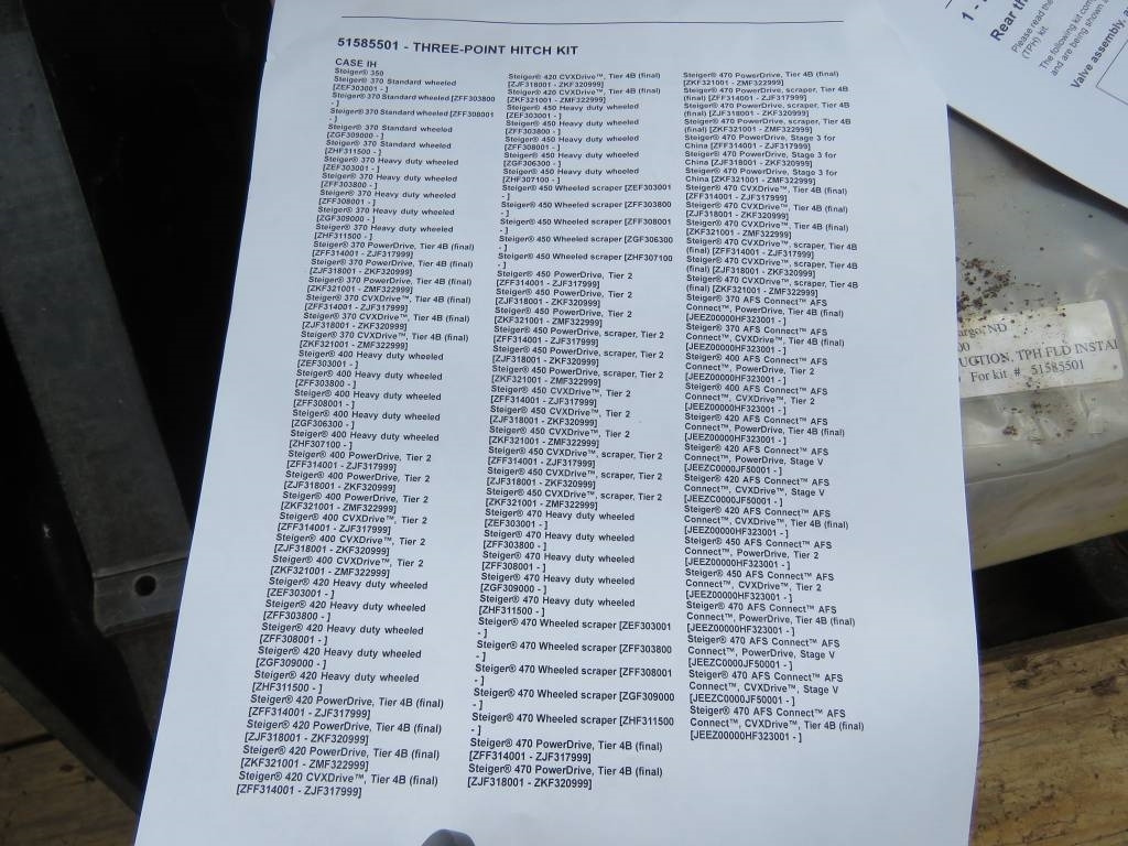 New Engine for Agricultural machinery CNH Rear end - Quadtrac / Steiger / T9 - 51585501: picture 15 New Engine for Agricultural machinery CNH Rear end - Quadtrac / Steiger / T9 - 51585501: picture 15