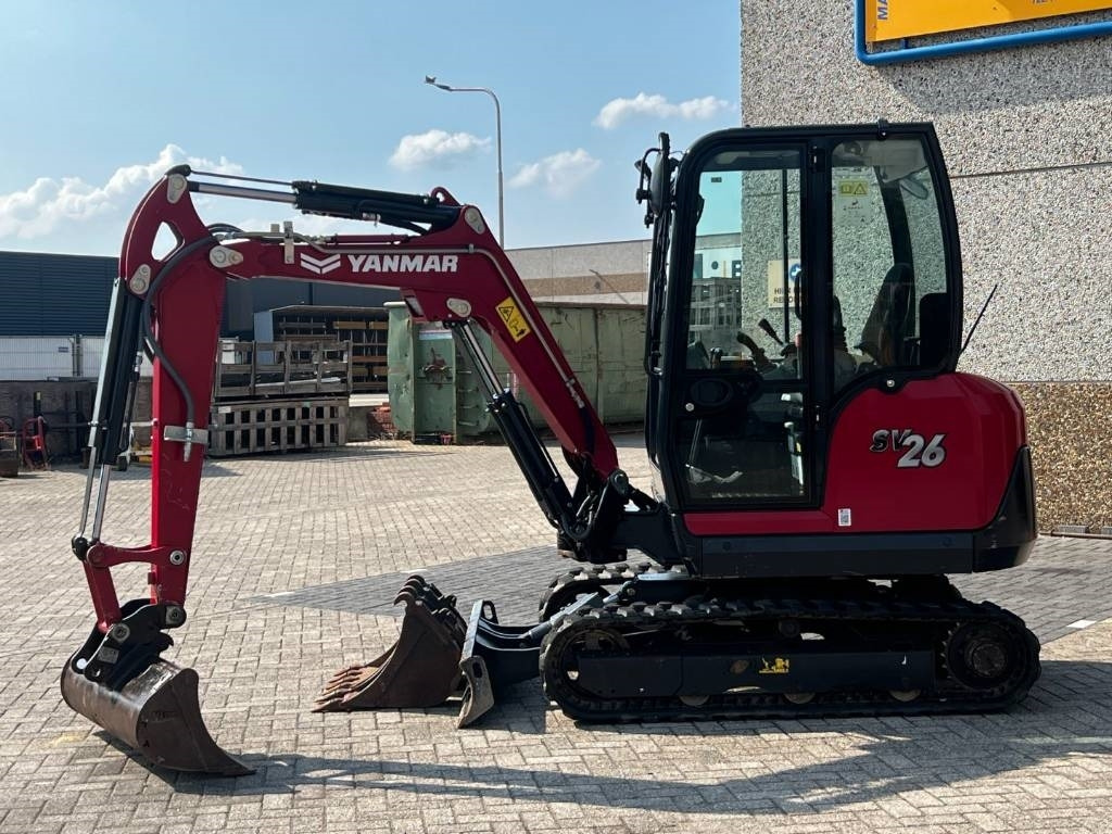 Yanmar SV26, Attache rapide hydraulique, 294 heures, 2022 - Mini excavator: picture 2 Yanmar SV26, Attache rapide hydraulique, 294 heures, 2022 - Mini excavator: picture 2