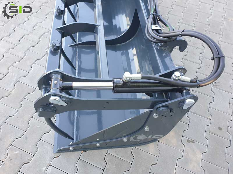 New Clamshell bucket for Clamshell bucket SID Greifschaufel Krokodilschaufel Silagegreifer S / Grab bucket forged tines S 1,2 m: picture 12