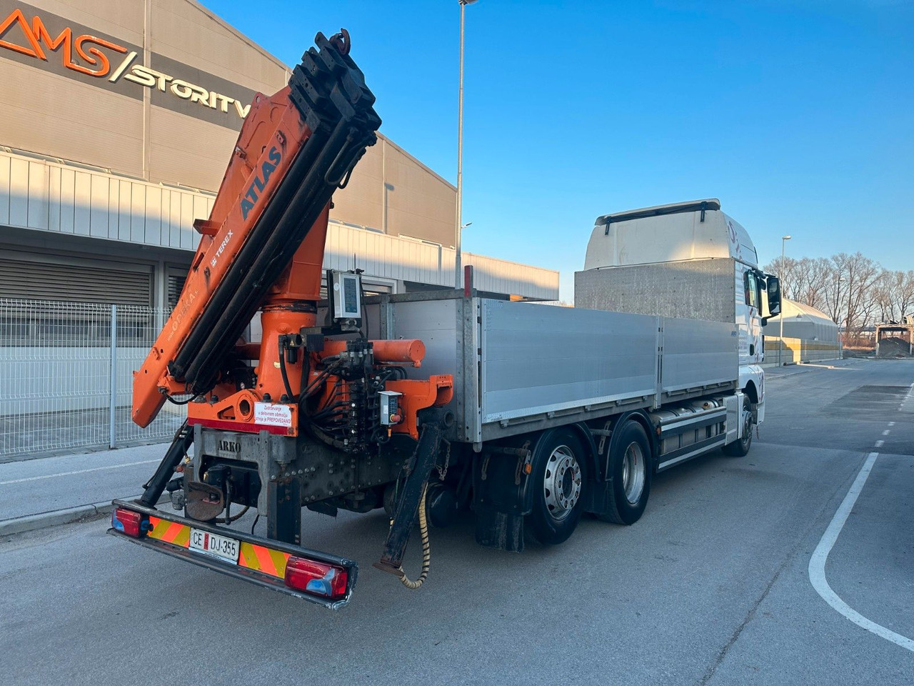 MAN TGX 26.440 6X2 Intarder ATLAS 165 - Dropside/ Flatbed truck, Crane truck: picture 4 MAN TGX 26.440 6X2 Intarder ATLAS 165 - Dropside/ Flatbed truck, Crane truck: picture 4