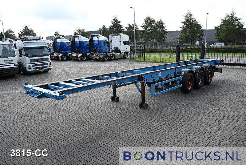 Blumhardt Cont.-Sal 40.24 E FIXED CHASSIS | 40ft * STEEL SUSPENSION * 4700 KG * BPW - Container transporter/ Swap body semi-trailer: picture 4 Blumhardt Cont.-Sal 40.24 E FIXED CHASSIS | 40ft * STEEL SUSPENSION * 4700 KG * BPW - Container transporter/ Swap body semi-trailer: picture 4