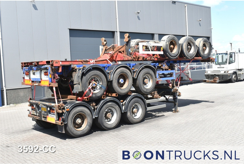 Broshuis 3 UCC 39 € 6750 STACK PRICE | 2x20-30-40-45ft HC * 2x BROSHUIS 1x NOOTEBOOM - Container transporter/ Swap body semi-trailer: picture 1 Broshuis 3 UCC 39 € 6750 STACK PRICE | 2x20-30-40-45ft HC * 2x BROSHUIS 1x NOOTEBOOM - Container transporter/ Swap body semi-trailer: picture 1